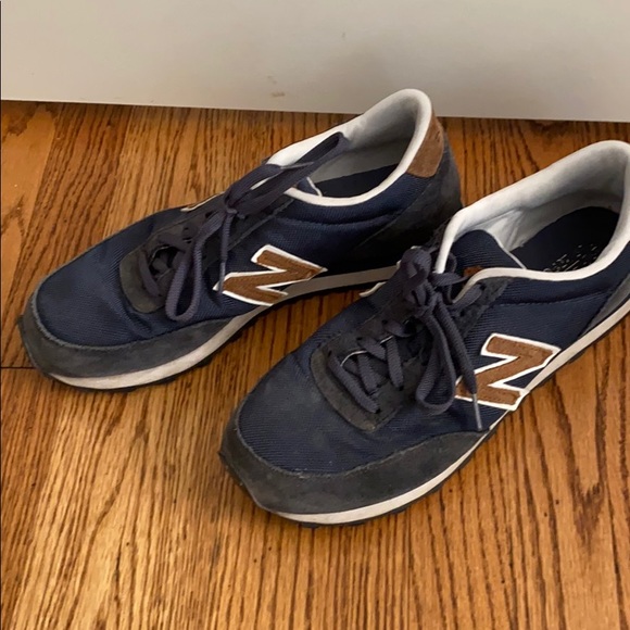new balance blue and brown